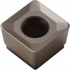 Seco - SCET120612 Grade MS2050 Carbide Milling Insert - TiAlN/NbN Finish, 1/4" Thick, 1/2" Inscribed Circle - USA Tool & Supply