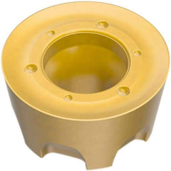 Seco - RPHT1204M0 Grade F40M Carbide Milling Insert - TiAlN/TiN Finish, 0.187" Thick, 12mm Inscribed Circle - USA Tool & Supply
