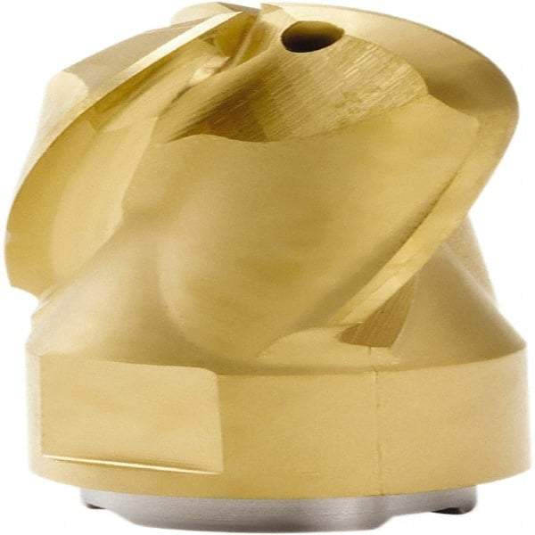 Seco - MP12 Grade F40M Carbide Ball Nose Milling Tip Insert - 3 Flutes, 12mm Cutting Diam, 8mm Depth of Cut, 0.236" Cnr Rad - USA Tool & Supply