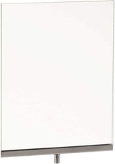 ECONOCO - 8-1/2 Inch Wide x 11 Inch High Sign Compatibility, Acrylic Square Frame Sign Holder - Clear, 11 Inch Holder Height, Holds 1 Sign - USA Tool & Supply