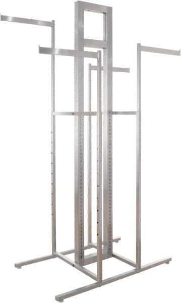 ECONOCO - 4-Way Display Rack Frame - 24" Wide x 72" High - USA Tool & Supply