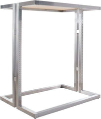 ECONOCO - 1 Shelf, Multi-Merchandiser Display Rack - 34" Wide x 54" High x 48" Deep - USA Tool & Supply