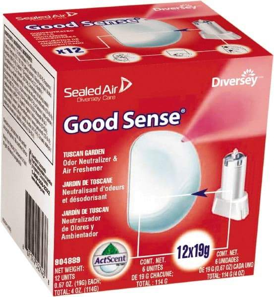 Diversey - White Air Freshener Dispenser - No Battery Required - USA Tool & Supply