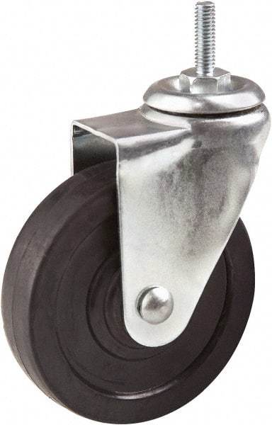 ECONOCO - 4" Diam Stem Mount Caster Body Only - Plastic, 150 Lb Capacity, 5/16 x 1" Threaded Stem - USA Tool & Supply