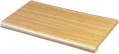 ECONOCO - Open Shelving Accessory/Component - Laminate, Use with Duron Shelves - Top, Bullnose & Sides - USA Tool & Supply