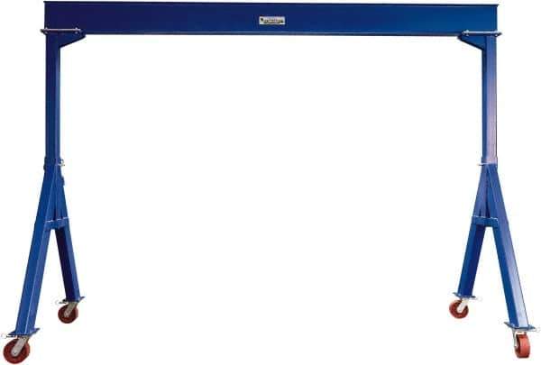Vestil - 10,000 Lb Load Capacity, Steel Gantry Crane - 10' Span - USA Tool & Supply