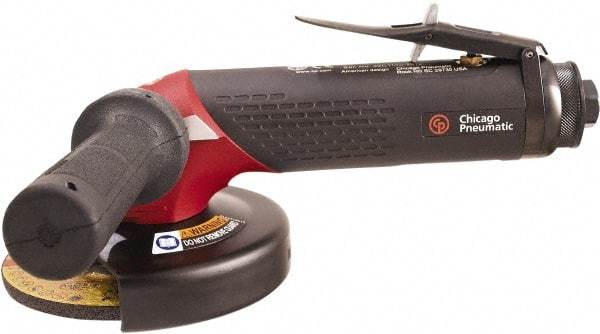 Chicago Pneumatic - 5/8 Inch Spindle, 68 CFM, Angle Die Grinder Kit - 90 psi Air Pressure - USA Tool & Supply