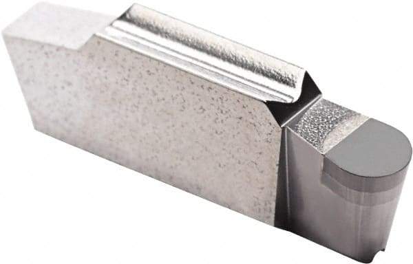 Seco - 1303LCGN Grade CBN010, 0.118" Cutting Width PCBN Grooving Insert - 0.118" Max Depth of Cut, Neutral, 0.059" Corner Radius - USA Tool & Supply