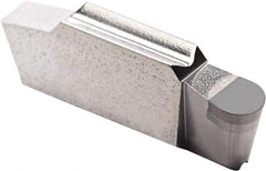 Seco - 1303LCGN Grade CBN010, 0.118" Cutting Width PCBN Grooving Insert - 0.118" Max Depth of Cut, Neutral, 0.059" Corner Radius - USA Tool & Supply