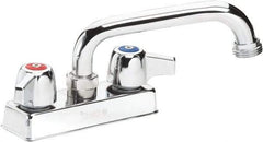 Krowne - Standard, Two Handle Design, Deck Mount, Laundry Faucet - Color Coded Handle - USA Tool & Supply