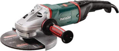 Metabo - 9" Wheel Diam, 6,600 RPM, Corded Angle & Disc Grinder - 5/8-11 Spindle - USA Tool & Supply