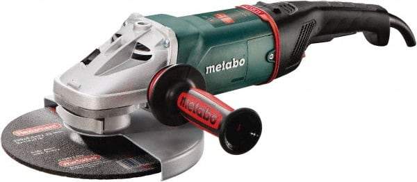 Metabo - 9" Wheel Diam, 6,600 RPM, Corded Angle & Disc Grinder - 5/8-11 Spindle - USA Tool & Supply