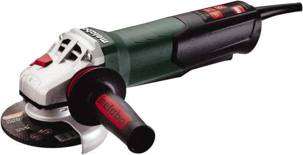 Metabo - 6" Wheel Diam, 9,600 RPM, Corded Angle & Disc Grinder - 5/8-11 Spindle, 120 Volts, 10.5 Amps - USA Tool & Supply