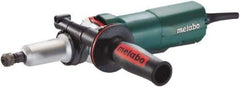 Metabo - 1/4 Inch Collet, 2,500 to 8,700 RPM, Straight, Electric Die Grinder - 120 Volt, 8.5 Amp, 8 Ft. Long Cord - USA Tool & Supply