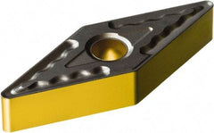 Sandvik Coromant - VNMG332 QM Grade 4315 Carbide Turning Insert - TiCN/AI2O3/TiN Finish, 35° Diamond, 3/8" Inscr Circle, 3/16" Thick, 1/32" Corner Radius - USA Tool & Supply