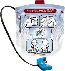 Defibtech - Pediatric CPR Pad - Compatible With Lifeline VIEW AED - USA Tool & Supply