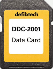 Defibtech - Defibrillator Data Card - Compatible With Lifeline VIEW AED - USA Tool & Supply