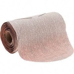 3M - 5" Diam, 280 Grit Aluminum Oxide Adhesive PSA Disc - Very Fine Grade, Gold, Film Backing, Flexible, Use with Random Orbital Sanders - USA Tool & Supply
