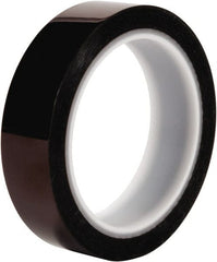 3M - 36 Yd x 1/2" Amber Polyimide Film Tape - USA Tool & Supply