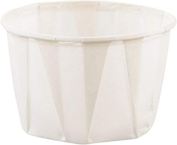 Solo - Paper Portion Cups, 2 oz, 250/Bag, 20 Bags/Carton - White - USA Tool & Supply