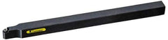 Kennametal - SRDC, Neutral Cut, 0° Lead Angle, 12mm Shank Height x 12mm Shank Width, Neutral Rake Indexable Turning Toolholder - 160mm OAL, RC..0802M0 Insert Compatibility, Series Screw-On - USA Tool & Supply