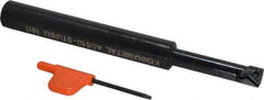 Kennametal - 12.19mm Min Bore Diam, 6" OAL, 5/8" Shank Diam, A-STUN Indexable Boring Bar - T221P Insert, Screw Holding Method - USA Tool & Supply