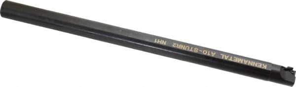 Kennametal - 19.56mm Min Bore Diam, 10" OAL, 5/8" Shank Diam, A-STUN Indexable Boring Bar - T221P Insert, Screw Holding Method - USA Tool & Supply