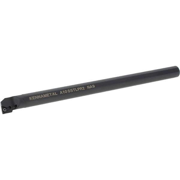 Kennametal - 19.56mm Min Bore Diam, 10" OAL, 5/8" Shank Diam, A-STLP Indexable Boring Bar - TP.. Insert, Screw Holding Method - USA Tool & Supply