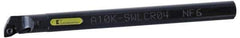 Kennametal - 23.62mm Min Bore Diam, 254mm OAL, 3/4" Shank Diam, A-SWLP Indexable Boring Bar - WP.. Insert, Screw Holding Method - USA Tool & Supply