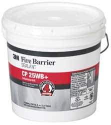 3M - 2 Gal Pail Red Acrylic & Latex Joint Sealant - -20 to 180°F Operating Temp, 10 min Tack Free Dry Time, Series CP 25WB - USA Tool & Supply