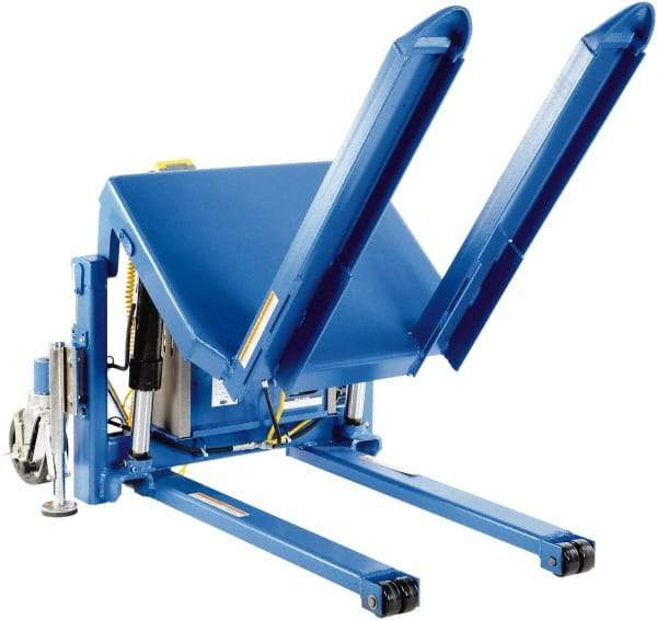 Vestil - 6,000 Lb Load Limit, Standard Portable Tilting Table - 90° Tilting Angle, 3-5/8' Low Height - USA Tool & Supply