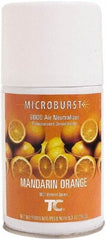 Rubbermaid - 5.3 oz Air Freshener Dispenser Aerosol Refill - Mandarin Orange, Compatible with Microburst 9000 Dispensers - USA Tool & Supply