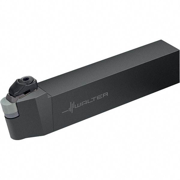 Walter - CRDN, Neutral Cut, 32mm Shank Height x 25mm Shank Width, Negative Rake Indexable Turning Toolholder - 170mm OAL, RNGN 1207.. Insert Compatibility, Series Walter Turn - USA Tool & Supply