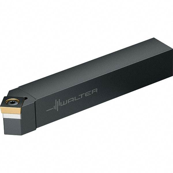 Walter - SSDC, Left Hand Cut, 16mm Shank Height x 16mm Shank Width, Neutral Rake Indexable Turning Toolholder - 100mm OAL, SC..09T3.. Insert Compatibility, Series Walter Turn - USA Tool & Supply