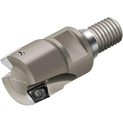 Walter - 32mm Cut Diam, 10mm Max Depth of Cut, Indexable Square Shoulder End Mill - Multiple Insert Styles, T28 Modular Connection, 90° Lead Angle, Through Coolant - USA Tool & Supply