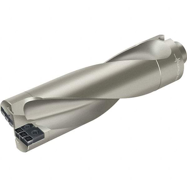 Walter - 210mm Max Drill Depth, 3xD, 70mm Diam, Indexable Insert Drill - 4 Inserts, NCT 80 Modular Connection Shank - USA Tool & Supply