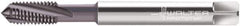 Walter-Prototyp - M10x1.00 Metric Fine 3 Flute 6HX Modified Bottoming Spiral Flute Tap - Powdered Metal, AlCrN Finish, 100mm OAL, Right Hand Flute, Right Hand Thread, Series 2141663 - Exact Industrial Supply