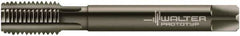 Walter-Prototyp - 1/2-20 UNF 2B 4 Flute Nitride/Oxide Finish Powdered Metal Straight Flute Machine Tap - Modified Bottoming, Right Hand Thread, 100mm OAL, 21mm Thread Length, Oversize - Exact Industrial Supply