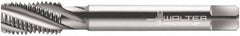 Walter-Prototyp - 1/2-13 UNC 4 Flute 3B Modified Bottoming Spiral Flute Tap - Powdered Metal, Bright Finish, 110mm OAL, Right Hand Flute, Right Hand Thread, Series 224604 - USA Tool & Supply