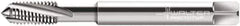 Walter-Prototyp - #10-32 UNF 3 Flute 2B Modified Bottoming Spiral Flute Tap - Powdered Metal, Bright Finish, 70mm OAL, Right Hand Flute, Right Hand Thread, Series 23416 - Exact Industrial Supply
