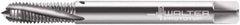 Walter-Prototyp - M6x1.00 Metric Special (MJ) 3 Flute 4H Modified Bottoming Spiral Flute Tap - Powdered Metal, Bright Finish, 80mm OAL, Right Hand Flute, Right Hand Thread, Series 2041014 - USA Tool & Supply
