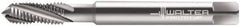 Walter-Prototyp - M4x0.70 Metric Coarse, 3 Flute, 25° Helix, Modified Bottoming Chamfer, Bright Finish, Powdered Metal Spiral Flute STI Tap - Right Hand Flute, 2.7559" OAL, 0.2362" Shank Diam, 0.6299" Thread Length, 4H Class of Fit, Series 204089 - Exact Industrial Supply