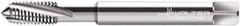 Walter-Prototyp - #6-32 UNC, 3 Flute, 15° Helix, Modified Bottoming Chamfer, Bright Finish, Powdered Metal Spiral Flute STI Tap - Right Hand Flute, 2.7559" OAL, 0.2362" Shank Diam, 0.6299" Thread Length, 3B Class of Fit, Series 224069 - Exact Industrial Supply