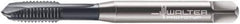 Walter-Prototyp - M8x1.25 Metric, 3 Flute, TiCN Finish, Powdered Metal Spiral Point Tap - Plug Chamfer, Right Hand Thread, 90mm OAL, 18mm Thread Length, 8mm Shank Diam, 6H Class of Fit, Series 7021366 - Exact Industrial Supply