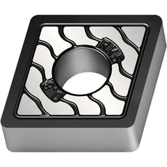 Walter - CNMA543 RK5 Grade WKK20S Carbide Turning Insert - TiCN/Al2O3/TiCN Finish, 80° Diamond, 5/8" Inscr Circle, 1/4" Thick, 3/64" Corner Radius - USA Tool & Supply