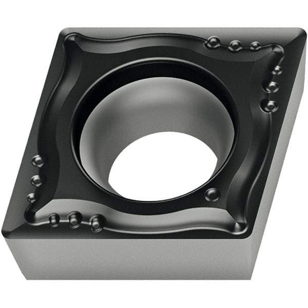 Walter - CPGT1.81.51 MK4 Grade WKK20S Carbide Turning Insert - TiCN/Al2O3/TiCN Finish, 80° Diamond, 7/32" Inscr Circle, 3/32" Thick, 1/64" Corner Radius - USA Tool & Supply