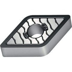 Walter - DNMA331 RK5 Grade WKK10S Carbide Turning Insert - TiCN/Al2O3/TiCN Finish, 55° Diamond, 3/8" Inscr Circle, 3/16" Thick, 1/64" Corner Radius - USA Tool & Supply