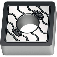 Walter - SNMA434 RK5 Grade WKK10S Carbide Turning Insert - TiCN/Al2O3/TiCN Finish, 90° Square, 1/2" Inscr Circle, 3/16" Thick, 1/16" Corner Radius - USA Tool & Supply