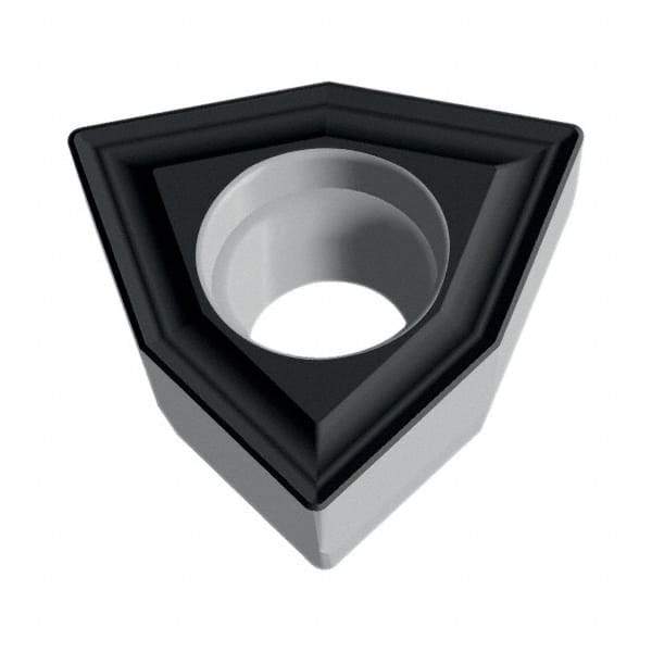 Walter - WOMX080408 D57 Grade WXP40 Carbide Indexable Drill Insert - TiCN Finish, Trigon, 12mm Inscribed Circle - USA Tool & Supply