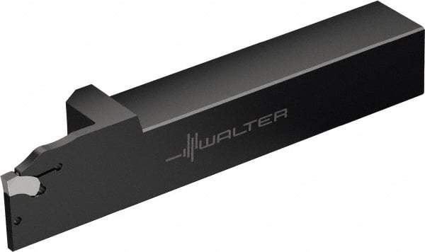Walter - External Thread, 0.866" Max Depth of Cut, 4.9" OAL, Left Hand Indexable Grooving Cutoff Toolholder - 3/4" Shank Height x 3/4" Shank Width, SX-3.. Insert Style, G2012 Toolholder Style - USA Tool & Supply
